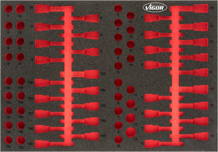 Vigor Soft Foam Insert - Empty V4752