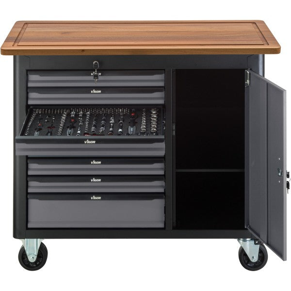 Vigor Mobile Work Bench Series L Empty V4813