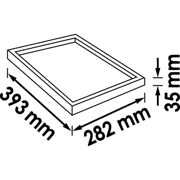 Vigor 2-Component Soft Foam Insert With Empty Compartment V5018