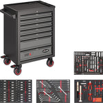 Vigor 317 Piece Tool Trolley Series L with Assortment V5055
