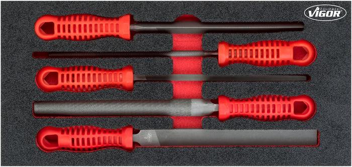 Vigor 5 Pce File Set V5072 Modular Insert Tray