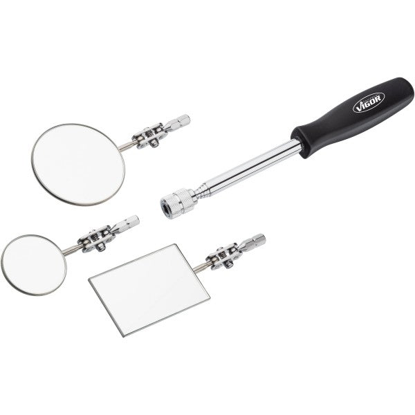 Vigor 4 Pce Telescopic Inspection Mirror Set V5480