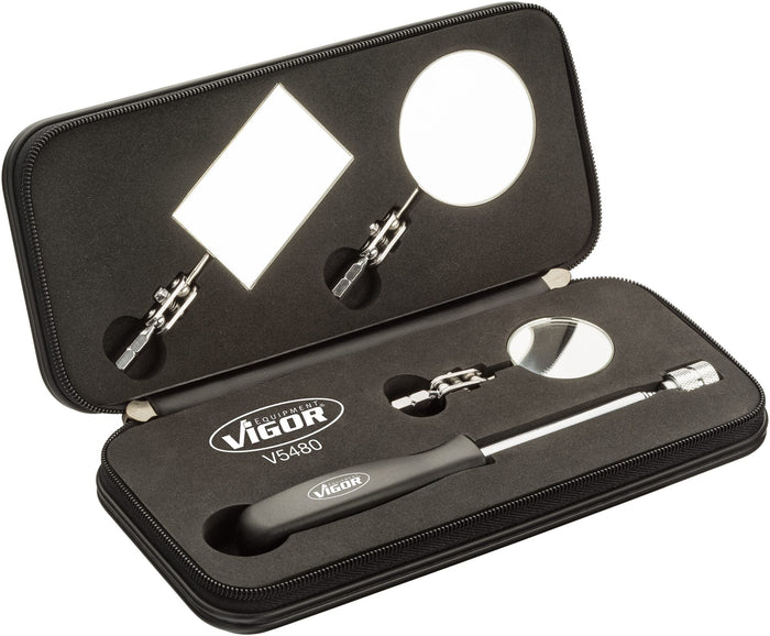 Vigor 4 Pce Telescopic Inspection Mirror Set V5480