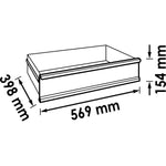 Vigor Drawer High 569 x 398 x 154mm for Series M V5489-3