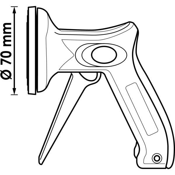 Vigor Single-Hand Mini Window Pane Holder V5531