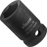 Vigor 1/2in Drive 16mm Impact Socket V5550S-16