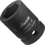 Vigor 1/2in Drive 18mm Impact Socket V5550S-18