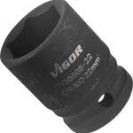 Vigor 1/2in Drive 22mm Impact Socket V5550S-22