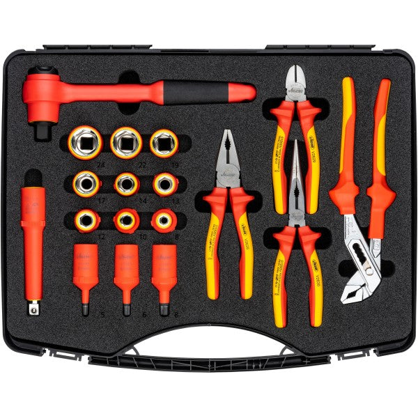 Vigor 29 Piece VDE Tool Set 5–24mm PH0–PH2 T15–T30  V5632