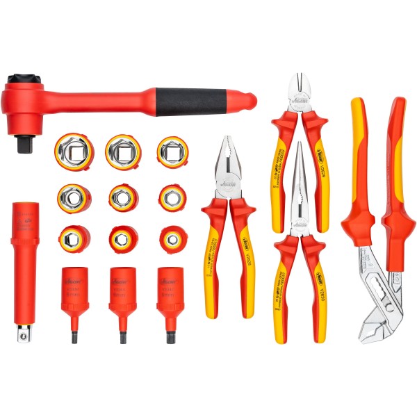 Vigor 29 Piece VDE Tool Set 5–24mm PH0–PH2 T15–T30  V5632