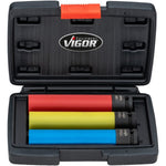 Vigor V5933/3 Impact Socket Set Extra Long 3 Piece