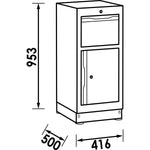 Vigor Bridge-Type Lower Cabinet V6000-037