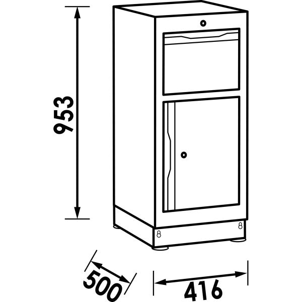 Vigor Bridge-Type Lower Cabinet V6000-037