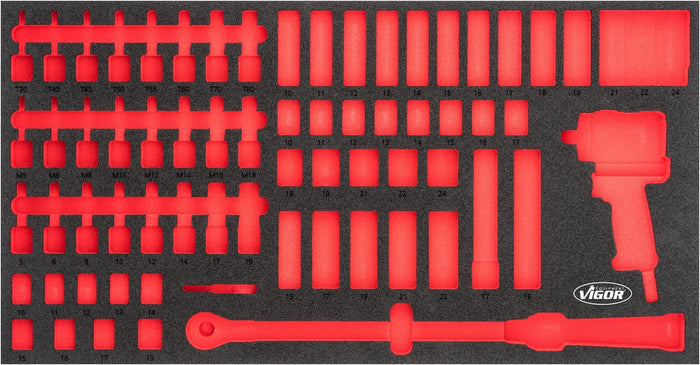 Vigor Soft Foam Insert Empty V6015-L