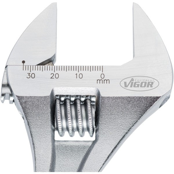 Vigor Adjustable Wrench (0-33mm) V6049 250mm
