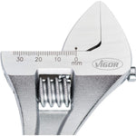 Vigor Adjustable Wrench (0-33mm) V6049 250mm