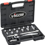Vigor 18 Piece 3/8