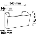 Vigor Document Holder Large Floor Depth 100mm V6393