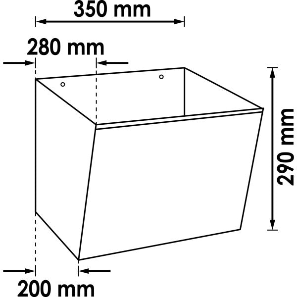 Vigor Waste Bin V6395