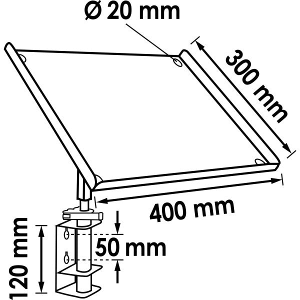 Vigor Laptop Holder Rotatable & Pivotable V6398