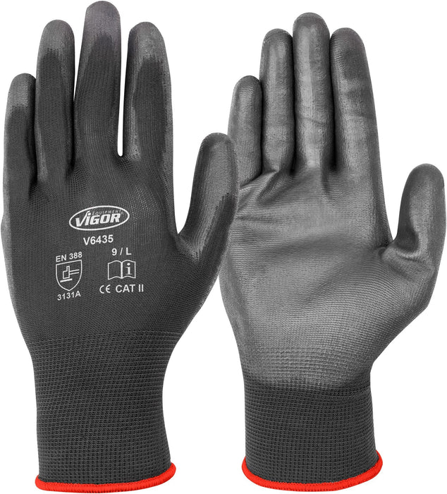 Vigor Work Gloves 9/L V6435