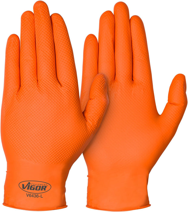 Vigor Gloves Grip V6436-L Size 9, 100pk