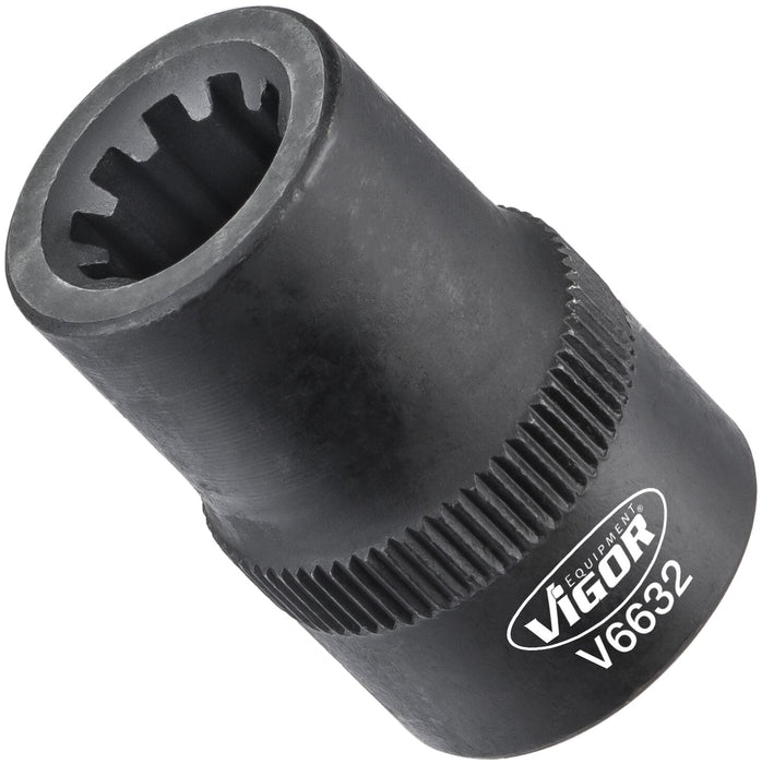 Vigor 3/8in Drive Socket V6632 Groove Profile 9mm