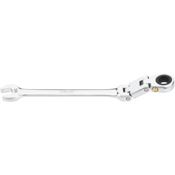 Vigor 10mm 12 Point Double Joint Ratcheting Combination Wrench V6752-10