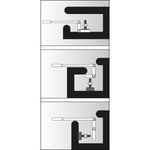 Vigor 19mm 12 Point Double Joint Ratcheting Combination Wrench V6752-19