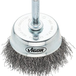 Vigor Cup Brush 50mm Coarse V6800-50