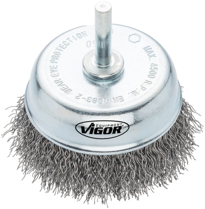 Vigor Cup Brush 75mm Coarse V6800-75
