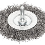 Vigor Wheel Brush 75mm Coarse V6803-75