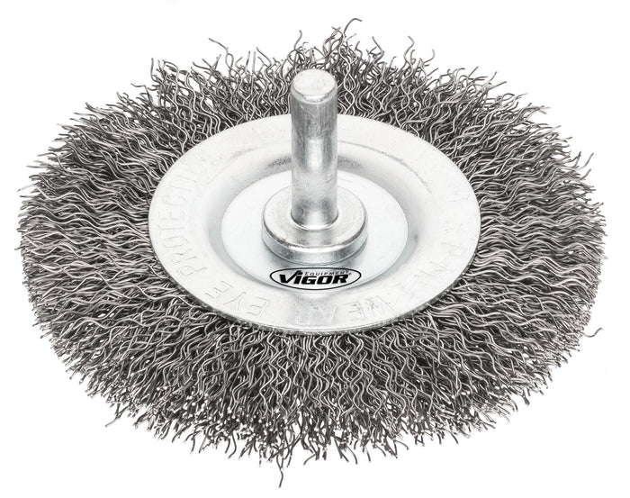 Vigor Wheel Brush 75mm Coarse V6803-75