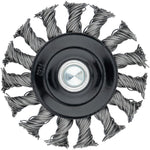 Vigor Wheel Brush Knotted Wire 75mm V6806