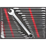 Vigor V4481-XXL/929 Tool Trolley Series XXL Stainless Steel Worktop with Tool Assortment, 929 Piece