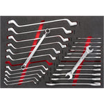 Vigor V4481-XXL/929 Tool Trolley Series XXL Stainless Steel Worktop with Tool Assortment, 929 Piece