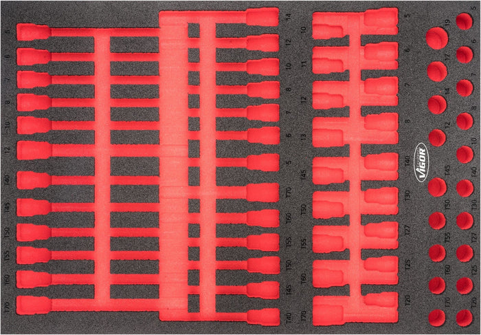 Vigor Soft Foam Insert Empty V6809-L