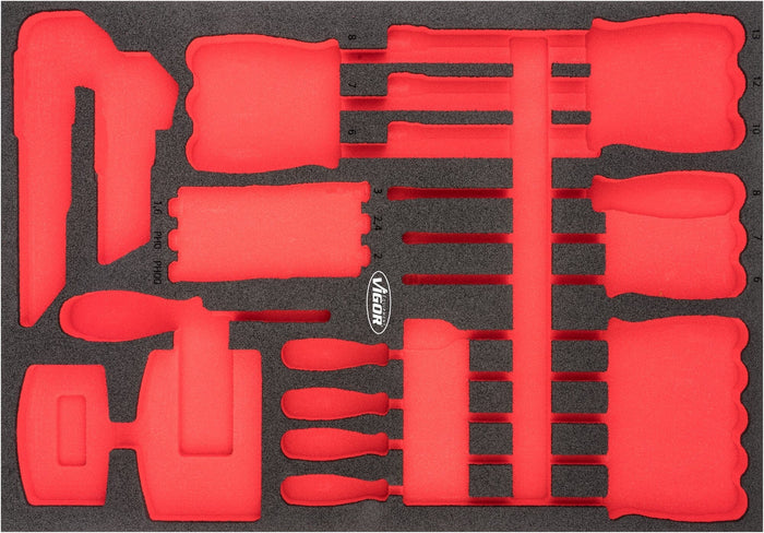 Vigor Soft Foam Insert Empty V6814-L