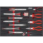 Vigor V4481-XXL/929 Tool Trolley Series XXL Stainless Steel Worktop with Tool Assortment, 929 Piece