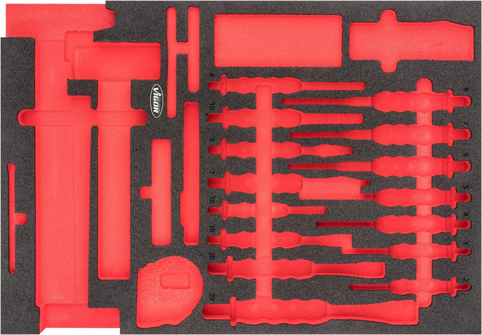 Vigor Soft Foam Insert Empty V6817-L