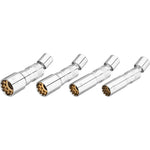 Vigor V7002/4 Spark Plug Socket Set (Size 14, 16, 18, 20.8mm), 4 Pce