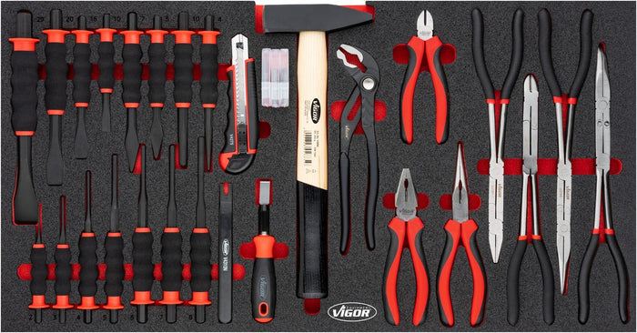 Vigor Pliers Scraper Set for Series XL V7015N Modular Insert Tray