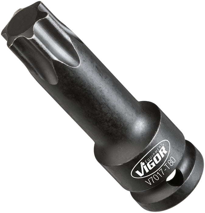 Vigor 1/2in Drive Torx Impact Socket Bit V7017-T80