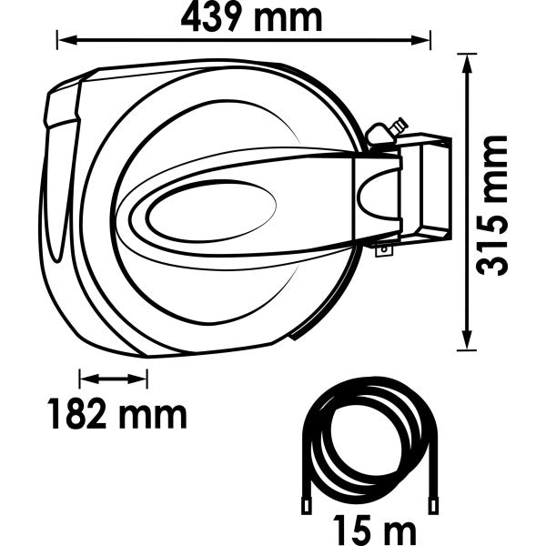 Vigor Hose Reel V7143-10