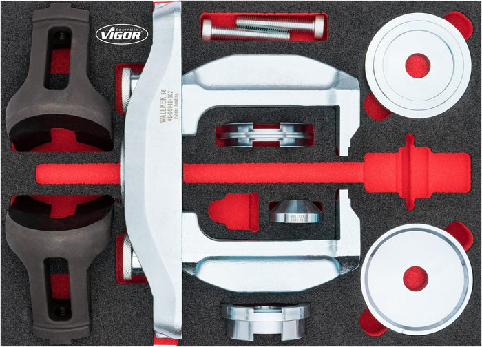 Vigor 15 Piece Compact Wheel Bearing Removal/Installation Set Universal V7201