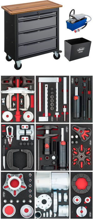 Vigor Mobile Work Bench Series XL With Specialty Tool Assortment V7276-2