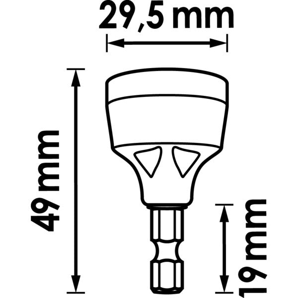 Vigor Outside Deburrer 3-19mm V7402
