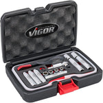 Vigor 17 Piece Complete Brake Bleeding Set V7471/17