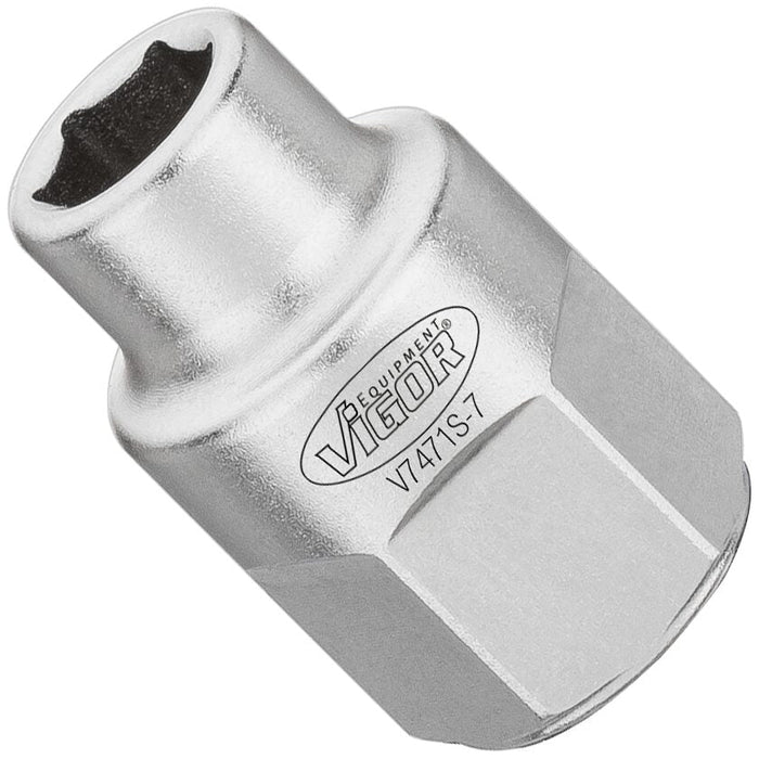 Vigor 7mm Socket Short 7mm V7471S-7