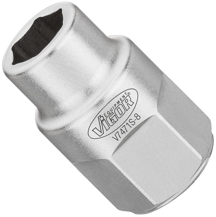 Vigor 8mm Socket Short 8mm V7471S-8
